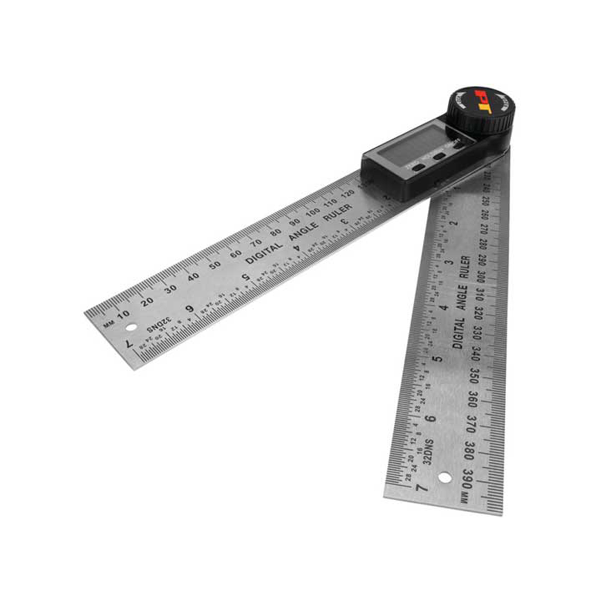 Performance Tool Digital Angle Finder — 0° to 999.9°, SAE & Metric, Stainless Steel, 7in. Length, Model# PRTW5709